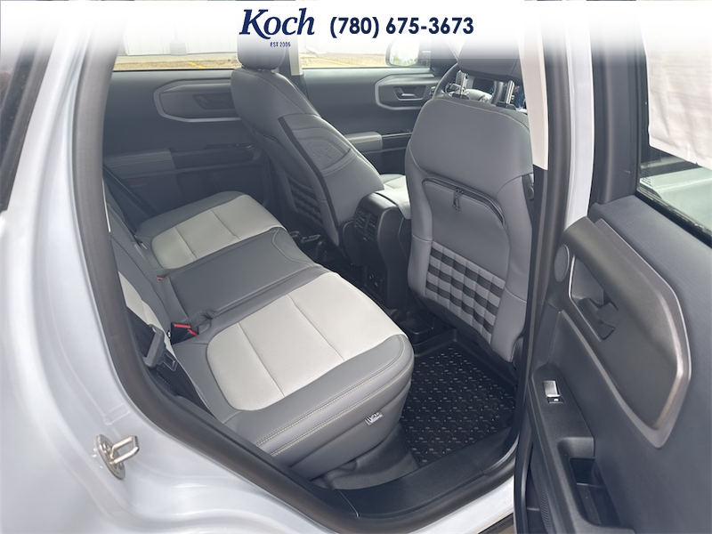 NEW 2026 Ford Bronco Sport Badlands - Crystal White Tricoat Exterior / DARK SPACE GREY LEATHER Interior - $50,656 - Stock #A26055 - VIN 3FMCR9DAXTRE09973 - Photo 20