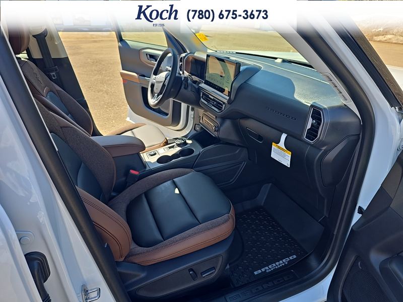 NEW 2026 Ford Bronco Sport Outer Banks - Oxford White Exterior / EBONY BROWN VINYL Interior - $41,690 - Stock #A26146 - VIN 3FMCR9CN7TRE38626 - Photo 21