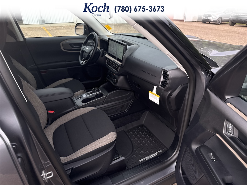 NEW 2026 Ford Bronco Sport Big Bend - Carbonized Grey Metallic Exterior / LIGHT SMOKED TRUFFLE Interior - $39,345 - Stock #A26174 - VIN 3FMCR9BN1TRE51423 - Photo 21