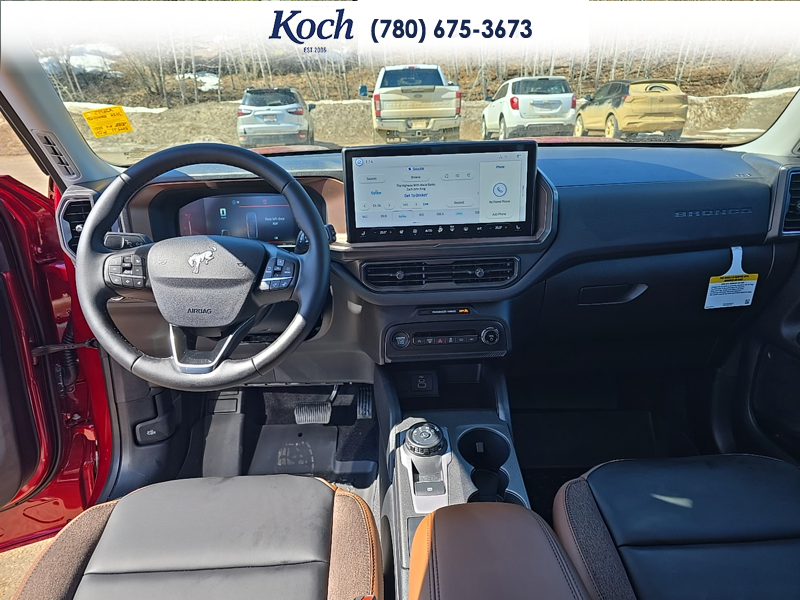 NEW 2026 Ford Bronco Sport Outer Banks - Ruby Red Tri-coat Metallic Exterior / EBONY BROWN VINYL Interior - $42,290 - Stock #A26145 - VIN 3FMCR9CN2TRE36671 - Photo 22