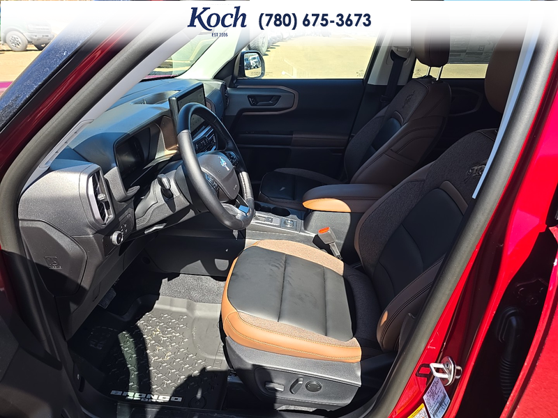 NEW 2026 Ford Bronco Sport Outer Banks - Ruby Red Tri-coat Metallic Exterior / EBONY BROWN VINYL Interior - $42,290 - Stock #A26145 - VIN 3FMCR9CN2TRE36671 - Photo 24