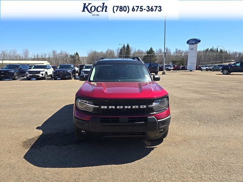 NEW 2026 Ford Bronco Sport Outer Banks - Ruby Red Tri-coat Metallic Exterior / EBONY BROWN VINYL Interior - $42,290 - Stock #A26145 - VIN 3FMCR9CN2TRE36671 - Photo 25