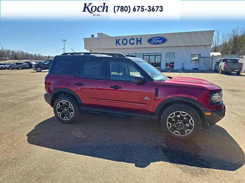 NEW 2026 Ford Bronco Sport Outer Banks - Ruby Red Tri-coat Metallic Exterior / EBONY BROWN VINYL Interior - $42,290 - Stock #A26145 - VIN 3FMCR9CN2TRE36671 - Photo 27