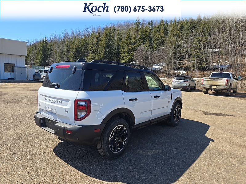 NEW 2026 Ford Bronco Sport Outer Banks - Oxford White Exterior / EBONY BROWN VINYL Interior - $41,690 - Stock #A26146 - VIN 3FMCR9CN7TRE38626 - Photo 2