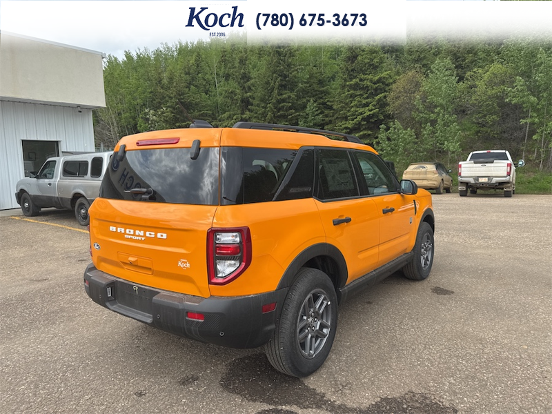 NEW 2026 Ford Bronco Sport Big Bend - Orange Fury Metallic Tri-coat Exterior / LIGHT SMOKED TRUFFLE Interior - $39,835 - Stock #A26121 - VIN 3FMCR9BN9TRE20954 - Photo 2