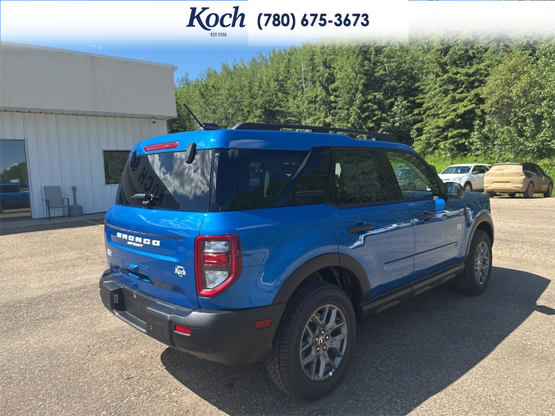 NEW 2026 Ford Bronco Sport Big Bend - Velocity Blue Metallic Exterior / MEDIUM LT SMOKED TRUFFLE, CLOTH HEATED FRONT BUCKET SEATS Interior - $36,748 - Stock #A26205 - VIN 3FMCR9BN4TRE69995 - Photo 2