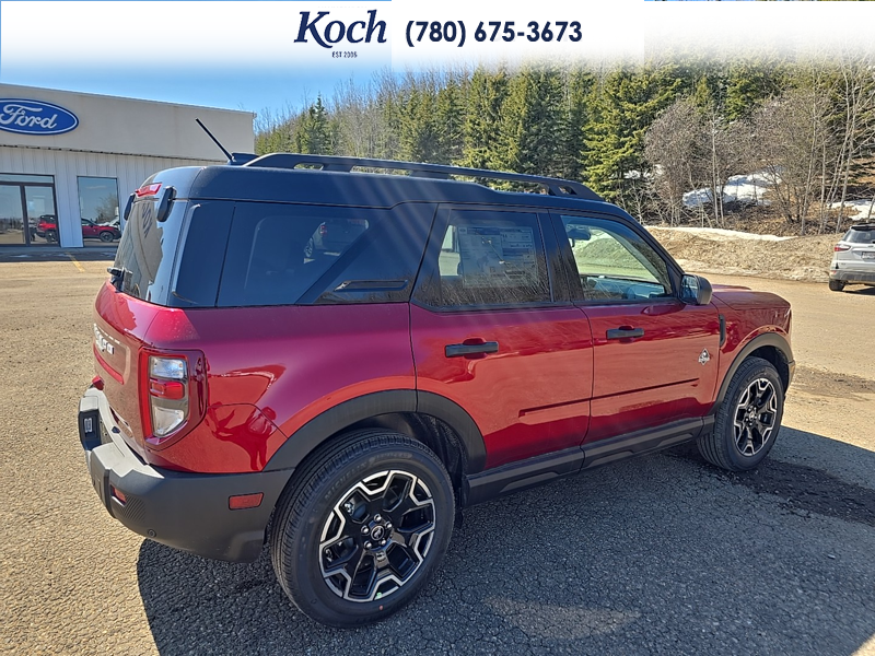 NEW 2026 Ford Bronco Sport Outer Banks - Ruby Red Tri-coat Metallic Exterior / EBONY BROWN VINYL Interior - $42,290 - Stock #A26145 - VIN 3FMCR9CN2TRE36671 - Photo 30