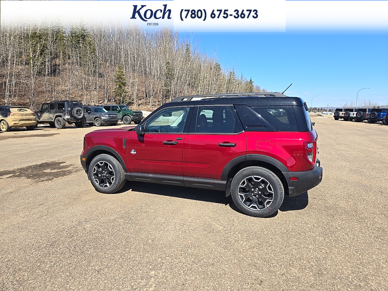 NEW 2026 Ford Bronco Sport Outer Banks - Ruby Red Tri-coat Metallic Exterior / EBONY BROWN VINYL Interior - $42,290 - Stock #A26145 - VIN 3FMCR9CN2TRE36671 - Photo 33