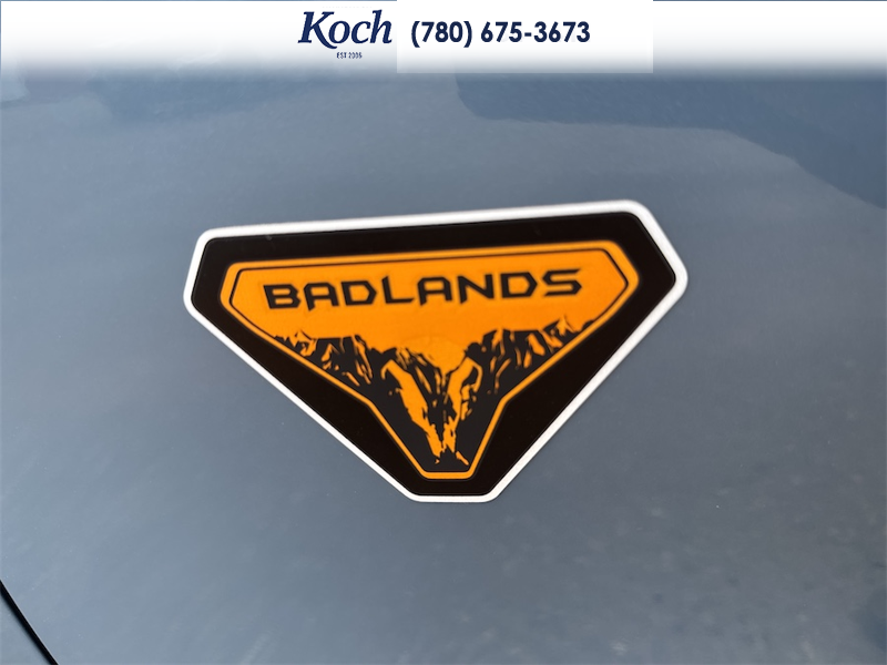 NEW 2026 Ford Bronco Sport Badlands - Azure Grey Metallic Tri-coat Exterior / DARK SPACE GREY LEATHER Interior - $47,740 - Stock #A26155 - VIN 3FMCR9DA9TRE50188 - Photo 33