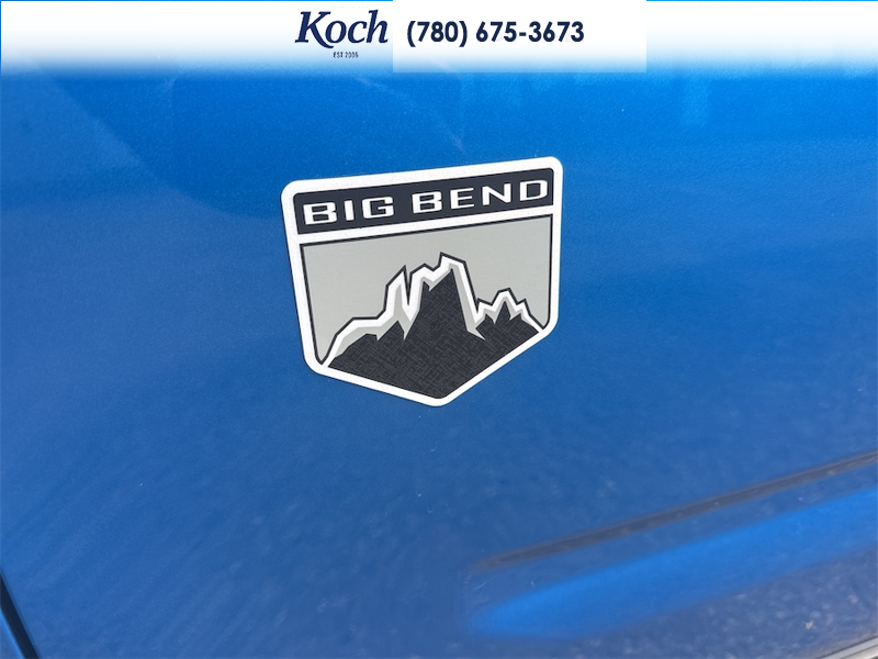 NEW 2026 Ford Bronco Sport Big Bend - Velocity Blue Metallic Exterior / MEDIUM LT SMOKED TRUFFLE, CLOTH HEATED FRONT BUCKET SEATS Interior - $36,748 - Stock #A26205 - VIN 3FMCR9BN4TRE69995 - Photo 33