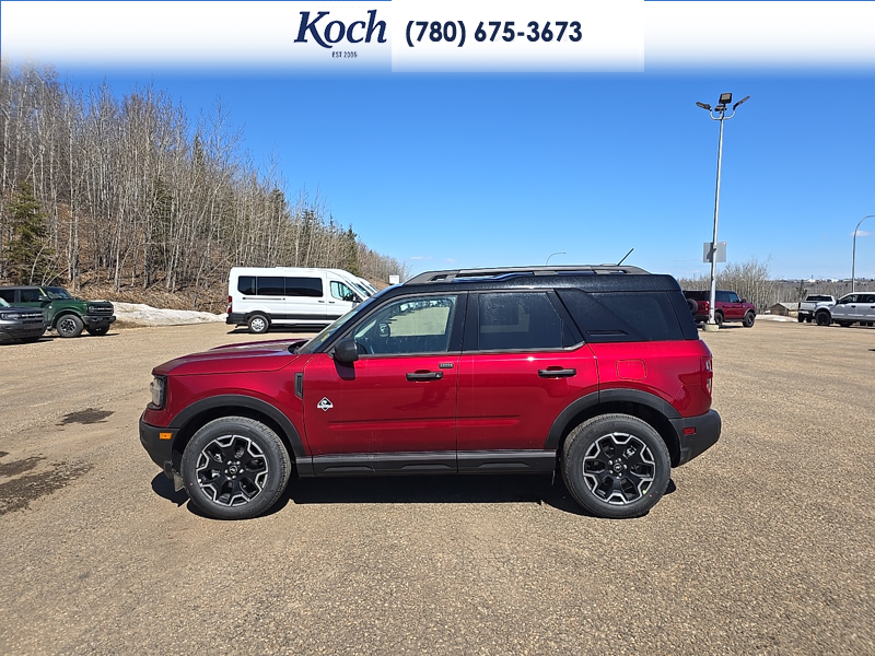 NEW 2026 Ford Bronco Sport Outer Banks - Ruby Red Tri-coat Metallic Exterior / EBONY BROWN VINYL Interior - $42,290 - Stock #A26145 - VIN 3FMCR9CN2TRE36671 - Photo 34