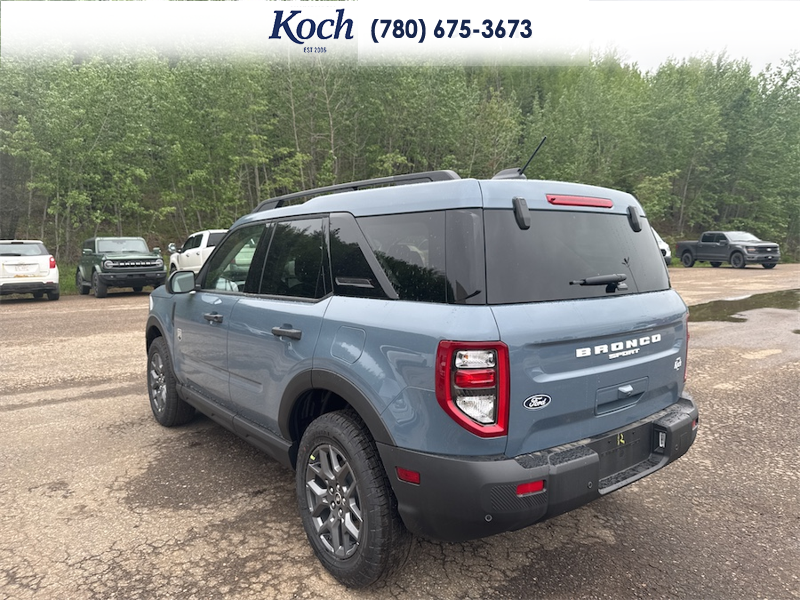 NEW 2026 Ford Bronco Sport Big Bend - Azure Grey Metallic Tri-coat Exterior / LIGHT SMOKED TRUFFLE Interior - $39,420 - Stock #A26173 - VIN 3FMCR9BN0TRE50313 - Photo 3