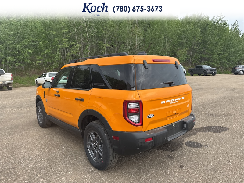NEW 2026 Ford Bronco Sport Big Bend - Orange Fury Metallic Tri-coat Exterior / LIGHT SMOKED TRUFFLE Interior - $39,835 - Stock #A26121 - VIN 3FMCR9BN9TRE20954 - Photo 3