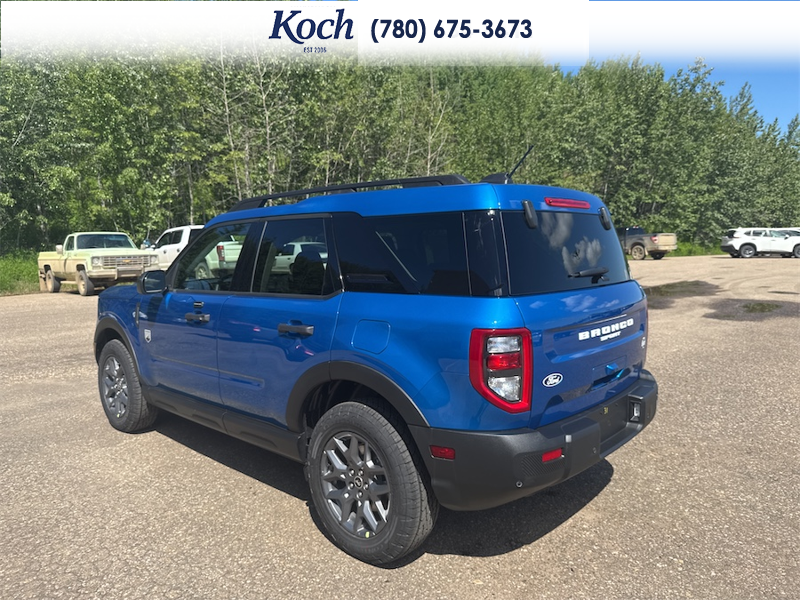 NEW 2026 Ford Bronco Sport Big Bend - Velocity Blue Metallic Exterior / MEDIUM LT SMOKED TRUFFLE, CLOTH HEATED FRONT BUCKET SEATS Interior - $36,748 - Stock #A26205 - VIN 3FMCR9BN4TRE69995 - Photo 3