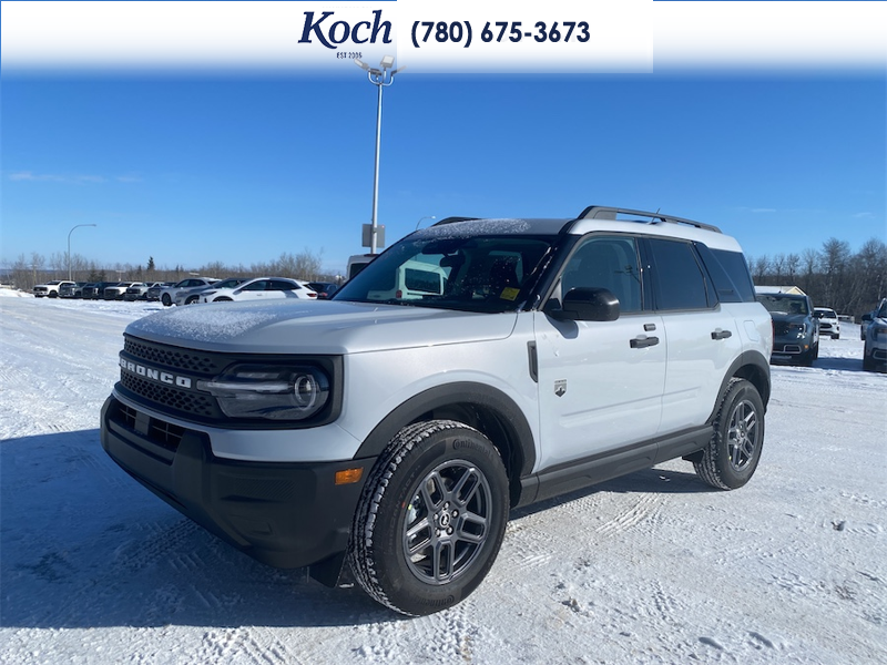 NEW 2026 Ford Bronco Sport Big Bend - Crystal White Tricoat Exterior / LIGHT SMOKED TRUFFLE Interior - $38,440 - Stock #A26073 - VIN 3FMCR9BN8TRE09332 - Photo 4
