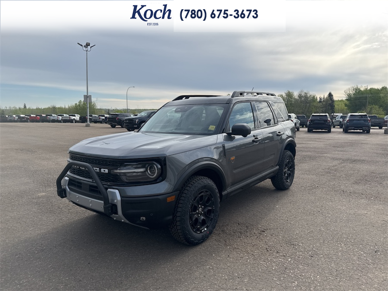 NEW 2026 Ford Bronco Sport Badlands - Carbonized Grey Metallic Exterior / DARK SPACE GREY LEATHER Interior - $54,650 - Stock #A26058 - VIN 3FMCR9DAXTRE09097 - Photo 4