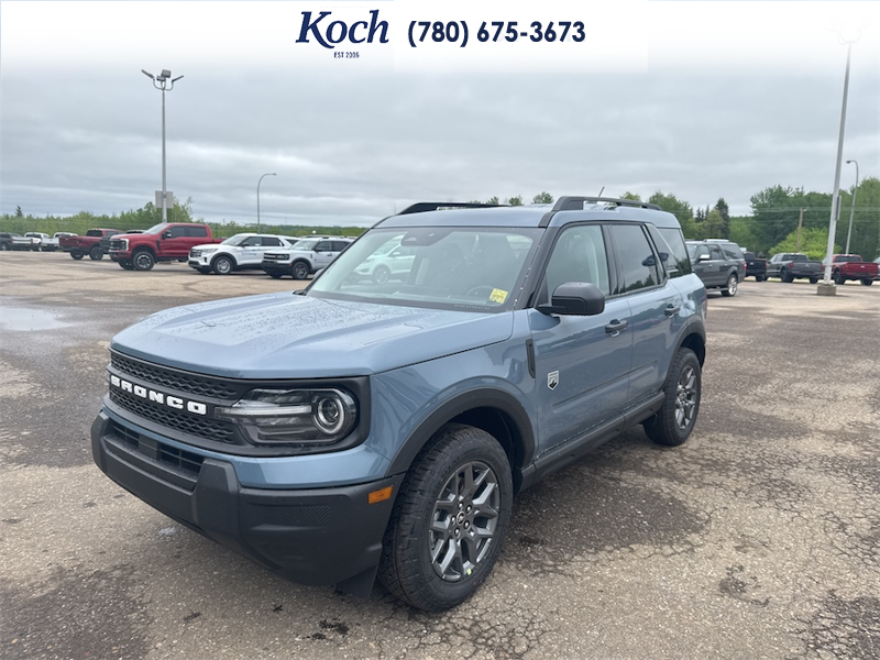 NEW 2026 Ford Bronco Sport Big Bend - Azure Grey Metallic Tri-coat Exterior / LIGHT SMOKED TRUFFLE Interior - $39,420 - Stock #A26173 - VIN 3FMCR9BN0TRE50313 - Photo 4