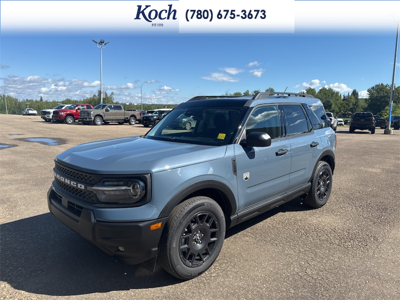 NEW 2026 Ford Bronco Sport Big Bend - Azure Grey Metallic Tri-coat Exterior / LIGHT SMOKED TRUFFLE Interior - $42,645 - Stock #A26255 - VIN 3FMCR9BN8TRE70261 - Photo 4