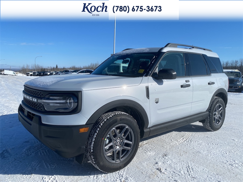 NEW 2026 Ford Bronco Sport Big Bend - Crystal White Tricoat Exterior / LIGHT SMOKED TRUFFLE Interior - $38,440 - Stock #A26073 - VIN 3FMCR9BN8TRE09332 - Photo 5