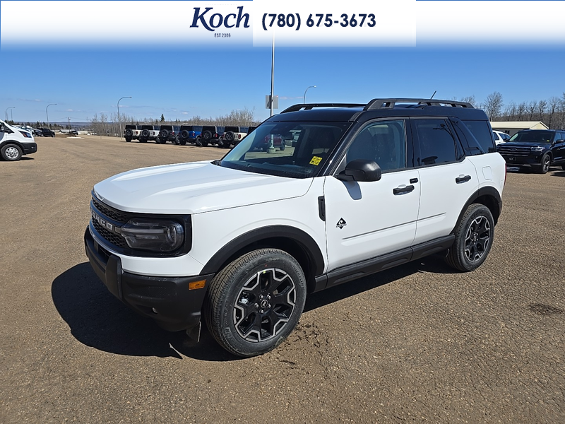 NEW 2026 Ford Bronco Sport Outer Banks - Oxford White Exterior / EBONY BROWN VINYL Interior - $41,690 - Stock #A26146 - VIN 3FMCR9CN7TRE38626 - Photo 5