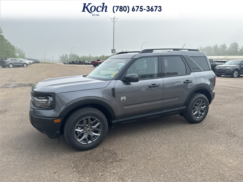 NEW 2026 Ford Bronco Sport Big Bend - Carbonized Grey Metallic Exterior / LIGHT SMOKED TRUFFLE Interior - $39,345 - Stock #A26174 - VIN 3FMCR9BN1TRE51423 - Photo 5