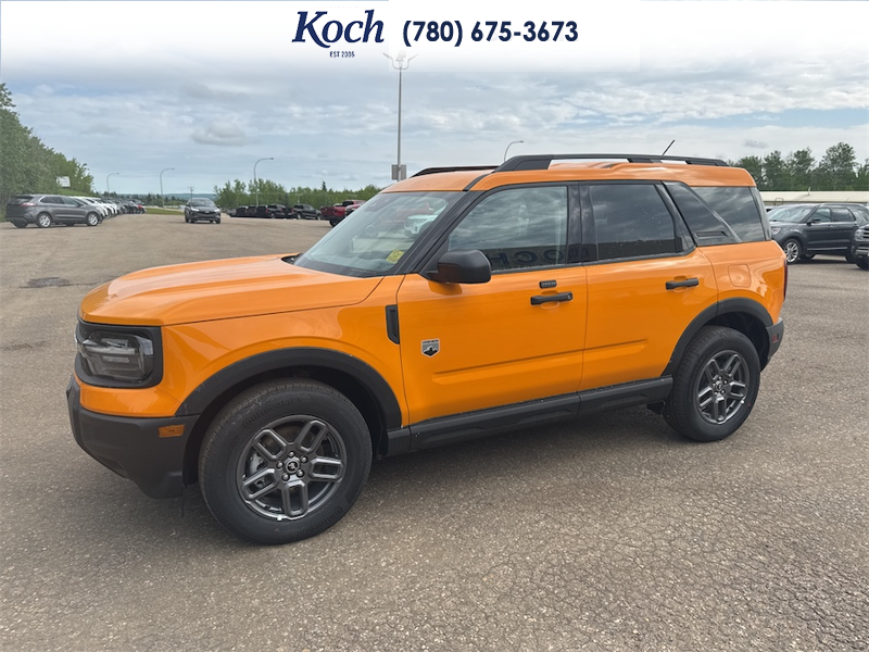 NEW 2026 Ford Bronco Sport Big Bend - Orange Fury Metallic Tri-coat Exterior / LIGHT SMOKED TRUFFLE Interior - $39,835 - Stock #A26121 - VIN 3FMCR9BN9TRE20954 - Photo 5