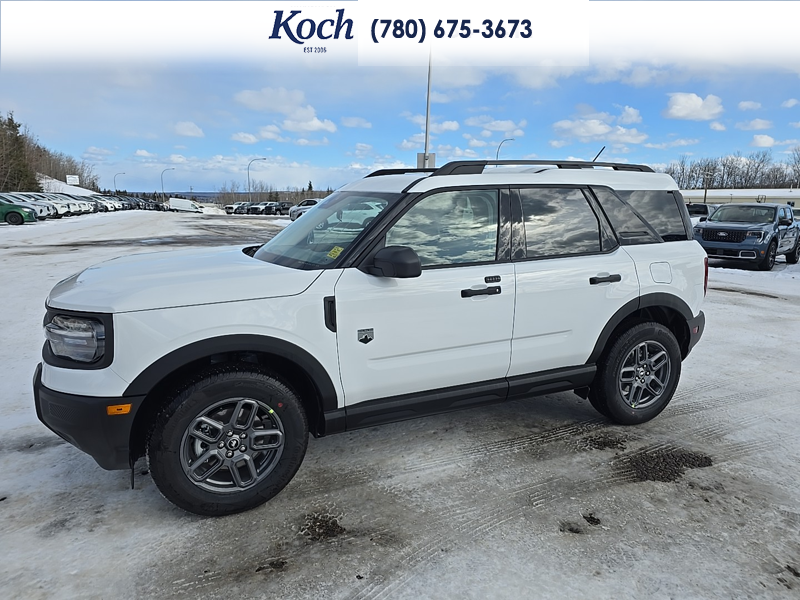 NEW 2026 Ford Bronco Sport Big Bend - Oxford White Exterior / LIGHT SMOKED TRUFFLE Interior - $41,440 - Stock #A26072 - VIN 3FMCR9BN1TRE09379 - Photo 6