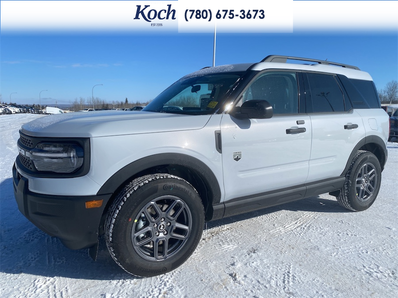NEW 2026 Ford Bronco Sport Big Bend - Crystal White Tricoat Exterior / LIGHT SMOKED TRUFFLE Interior - $38,440 - Stock #A26073 - VIN 3FMCR9BN8TRE09332 - Photo 6