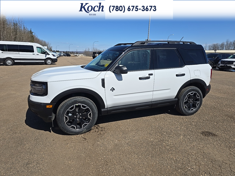 NEW 2026 Ford Bronco Sport Outer Banks - Oxford White Exterior / EBONY BROWN VINYL Interior - $41,690 - Stock #A26146 - VIN 3FMCR9CN7TRE38626 - Photo 6