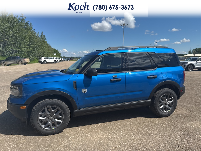 NEW 2026 Ford Bronco Sport Big Bend - Velocity Blue Metallic Exterior / MEDIUM LT SMOKED TRUFFLE, CLOTH HEATED FRONT BUCKET SEATS Interior - $36,748 - Stock #A26205 - VIN 3FMCR9BN4TRE69995 - Photo 6