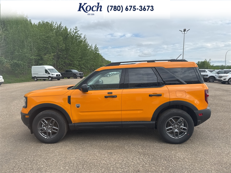 NEW 2026 Ford Bronco Sport Big Bend - Orange Fury Metallic Tri-coat Exterior / LIGHT SMOKED TRUFFLE Interior - $39,835 - Stock #A26121 - VIN 3FMCR9BN9TRE20954 - Photo 7