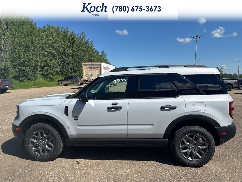 NEW 2026 Ford Bronco Sport Big Bend - Space White Metallic Exterior / MEDIUM LT SMOKED TRUFFLE, CLOTH HEATED FRONT BUCKET SEATS Interior - $38,915 - Stock #A26206 - VIN 3FMCR9BN3TRE70071 - Photo 7