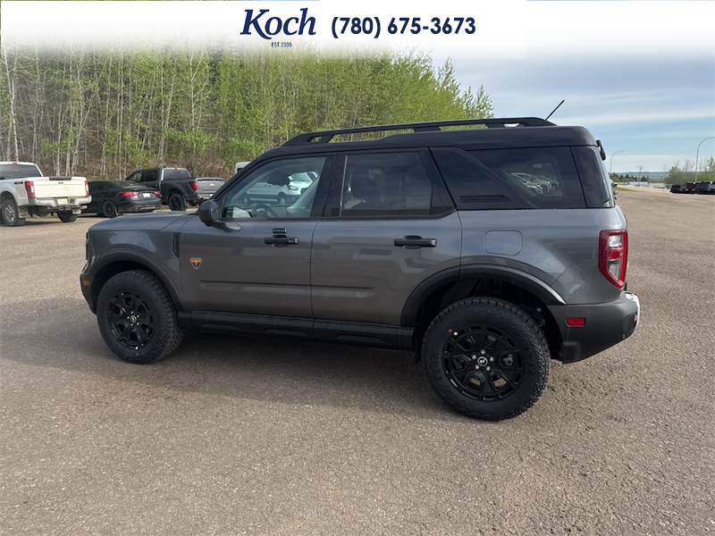 NEW 2026 Ford Bronco Sport Badlands - Carbonized Grey Metallic Exterior / DARK SPACE GREY LEATHER Interior - $54,650 - Stock #A26058 - VIN 3FMCR9DAXTRE09097 - Photo 8