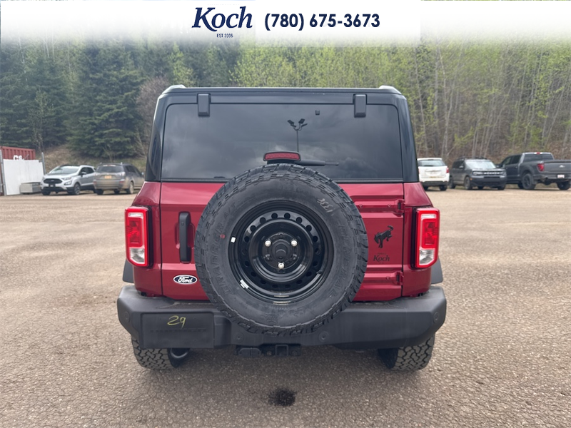 NEW 2026 Ford Bronco Big Bend - Ruby Red Tri-coat Metallic Exterior / VINYL SANDSTONE/BLACK SEATS Interior - $66,585 - Stock #A26053 - VIN 1FMDE7BH4TLA48887 - Photo 10