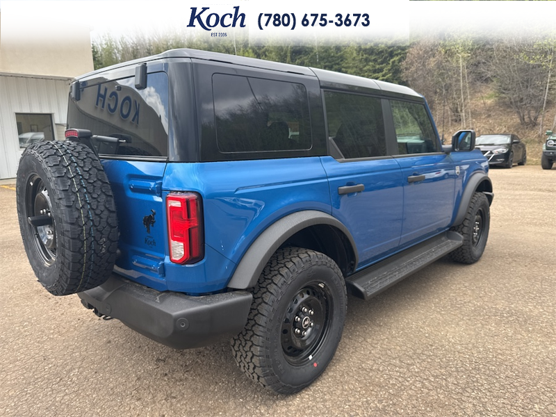 NEW 2026 Ford Bronco Big Bend - Velocity Blue Metallic Exterior / CARMELO PLATINUM LEATHER BUCKET Interior - $58,736 - Stock #A26120 - VIN 1FMDE7BH5TLA61924 - Photo 11