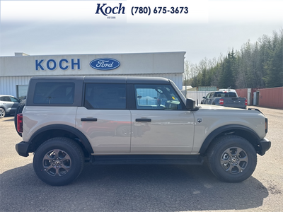 NEW 2026 Ford Bronco Big Bend - Desert Sand Exterior / VINYL SANDSTONE/BLACK SEATS Interior - $64,610 - Stock #A26147 - VIN 1FMDE7BH5TLA62524
