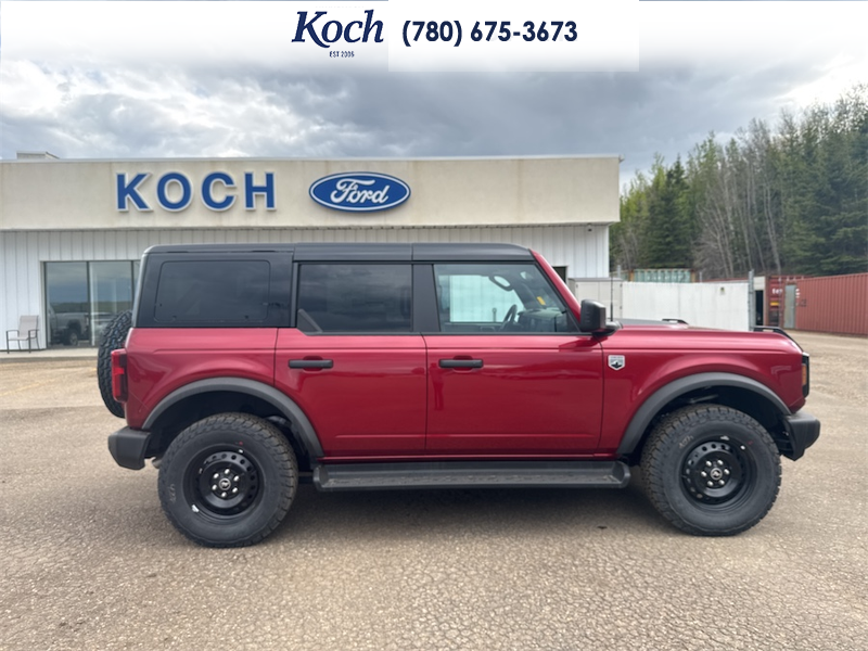 NEW 2026 Ford Bronco Big Bend - Ruby Red Tri-coat Metallic Exterior / VINYL SANDSTONE/BLACK SEATS Interior - $59,523 - Stock #A26053 - VIN 1FMDE7BH4TLA48887 - Photo 13
