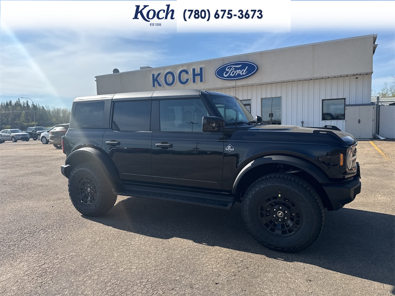 NEW 2026 Ford Bronco Outer Banks - Shadow Black Exterior / BLACK ONYX LEATHER TRIM/VINYL Interior - $85,165 - Stock #A26180 - VIN 1FMEE8BP7TLA88849 - Photo 14