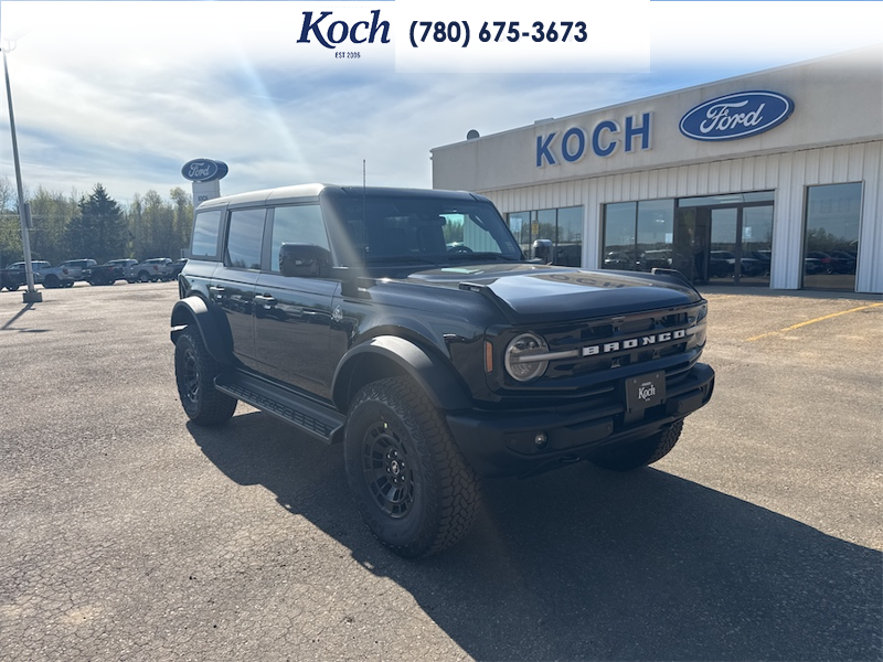 NEW 2026 Ford Bronco Outer Banks - Shadow Black Exterior / BLACK ONYX LEATHER TRIM/VINYL Interior - $85,165 - Stock #A26180 - VIN 1FMEE8BP7TLA88849 - Photo 15