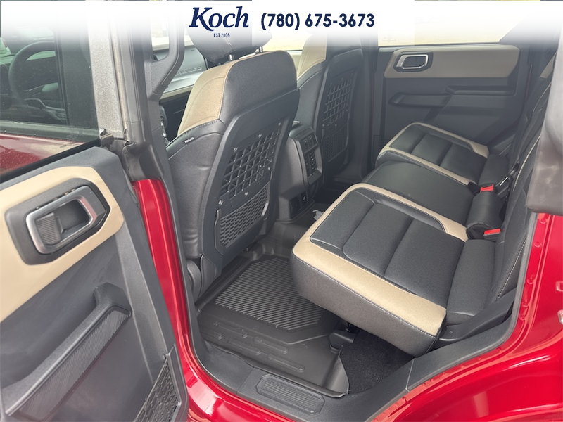 NEW 2026 Ford Bronco Big Bend - Ruby Red Tri-coat Metallic Exterior / VINYL SANDSTONE/BLACK SEATS Interior - $68,335 - Stock #A26053 - VIN 1FMDE7BH4TLA48887 - Photo 18