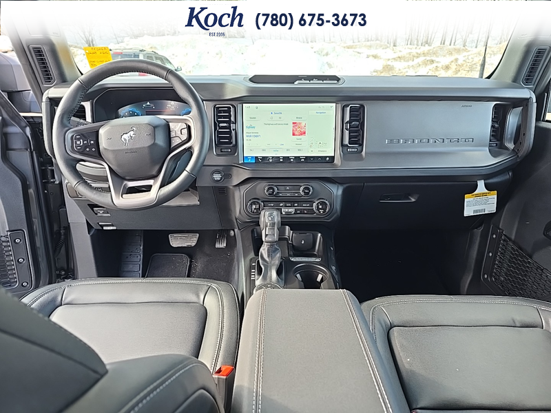 NEW 2026 Ford Bronco Big Bend - Carbonized Grey Metallic Exterior / CARMELO PLATINUM LEATHER BUCKET Interior - $64,730 - Stock #A26033 - VIN 1FMDE7BH6TLA44727 - Photo 19