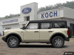 NEW 2026 Ford Bronco Big Bend - Desert Sand Exterior / CARMELO PLATINUM LEATHER BUCKET Interior - $63,775 - Stock #A26179 - VIN 1FMDE7BH9TLA89810