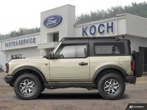 NEW 2026 Ford Bronco Badlands - Desert Sand Exterior / BLACK ONYX, MARINE GRADE VINYL HEATED BUCKET SEATS Interior - $78,450 - Stock #A26256 - VIN 1FMDE9AHXTLB53060
