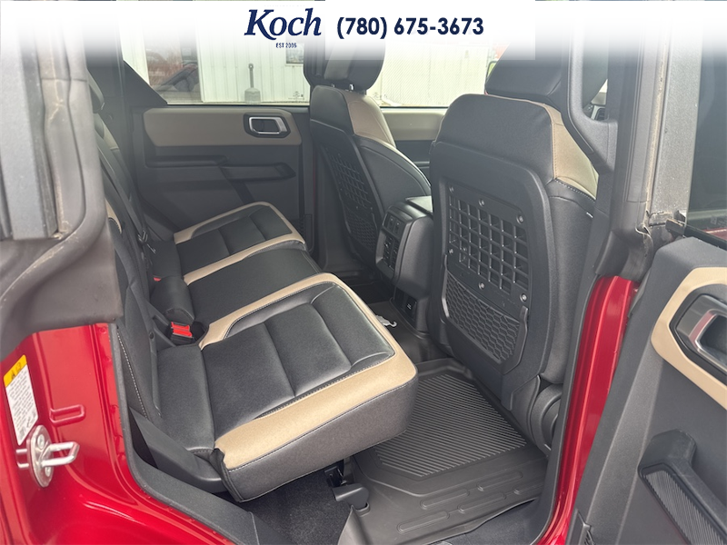 NEW 2026 Ford Bronco Big Bend - Ruby Red Tri-coat Metallic Exterior / VINYL SANDSTONE/BLACK SEATS Interior - $59,523 - Stock #A26053 - VIN 1FMDE7BH4TLA48887 - Photo 20