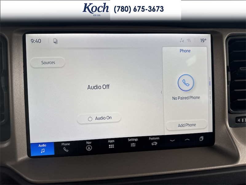 NEW 2026 Ford Bronco Outer Banks - Avalanche Exterior / BLACK ONYX LEATHER TRIM/VINYL Interior - $72,340 - Stock #A26078 - VIN 1FMDE8BH6TLA58407 - Photo 25