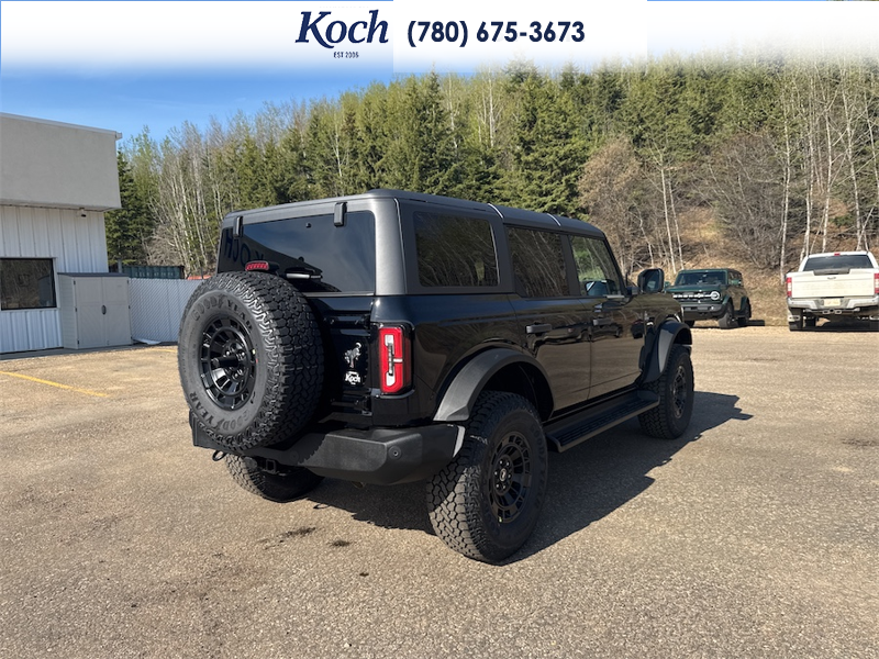 NEW 2026 Ford Bronco Outer Banks - Shadow Black Exterior / BLACK ONYX LEATHER TRIM/VINYL Interior - $85,165 - Stock #A26180 - VIN 1FMEE8BP7TLA88849 - Photo 2