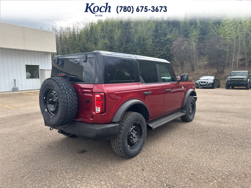 NEW 2026 Ford Bronco Big Bend - Ruby Red Tri-coat Metallic Exterior / VINYL SANDSTONE/BLACK SEATS Interior - $59,523 - Stock #A26053 - VIN 1FMDE7BH4TLA48887 - Photo 2