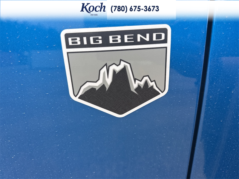 NEW 2026 Ford Bronco Big Bend - Velocity Blue Metallic Exterior / CARMELO PLATINUM LEATHER BUCKET Interior - $58,736 - Stock #A26120 - VIN 1FMDE7BH5TLA61924 - Photo 36