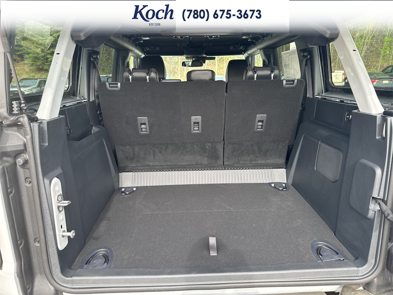 NEW 2026 Ford Bronco Outer Banks - Avalanche Exterior / BLACK ONYX LEATHER TRIM/VINYL Interior - $72,340 - Stock #A26078 - VIN 1FMDE8BH6TLA58407 - Photo 38