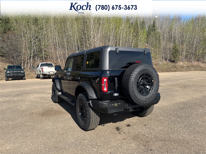 NEW 2026 Ford Bronco Outer Banks - Shadow Black Exterior / BLACK ONYX LEATHER TRIM/VINYL Interior - $85,165 - Stock #A26180 - VIN 1FMEE8BP7TLA88849 - Photo 3